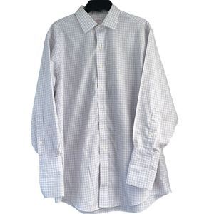 Regent Regular-Fit Dress Shirt, Non-Iron Spread Collar French Cuff Button Up